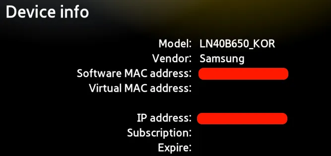 Install and find your MAC