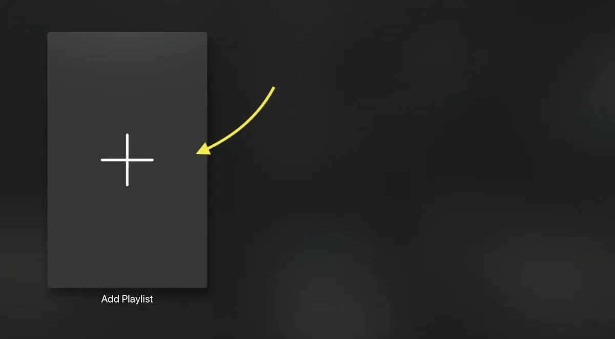 Add a playlist