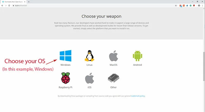 Open the Add-ons menu