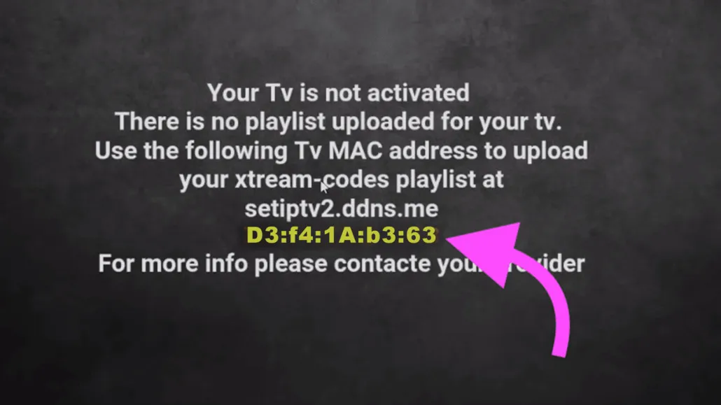 Find your MAC address