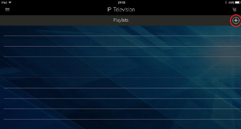Tap the plus icon