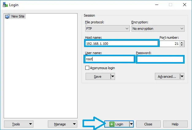 Find your receiver's IP address